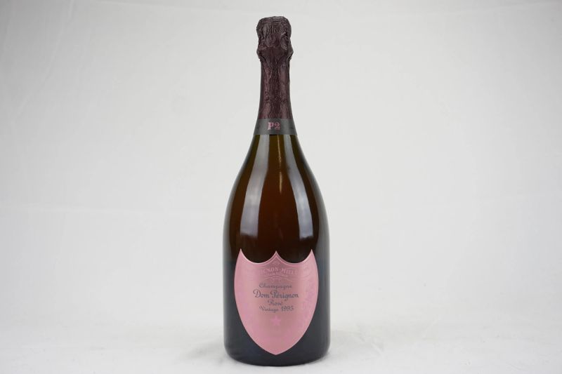      Dom P&eacute;rignon Ros&eacute; P2 1995   - Asta Il Fascino e l'Eleganza - Un percorso tra i migliori Vini italiani e francesi - Pandolfini Casa d'Aste