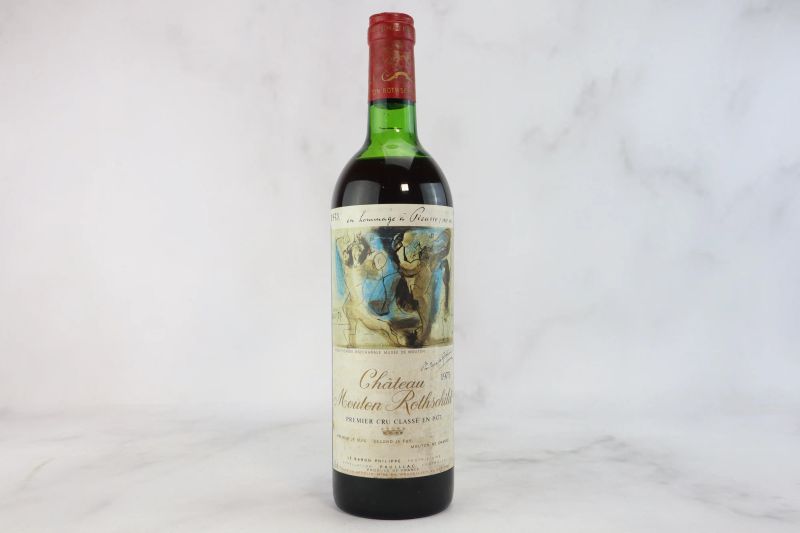 Château Mouton Rothschild 1973  - Asta Smartwine 2.0 | Fleurs de Vigne - Pandolfini Casa d'Aste