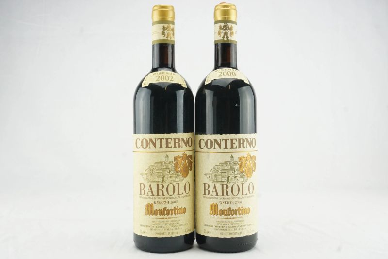 Barolo Monfortino Riserva Giacomo Conterno  - Auction THE SIGNIFICANCE OF PASSION - Fine and Rare Wine - Pandolfini Casa d'Aste
