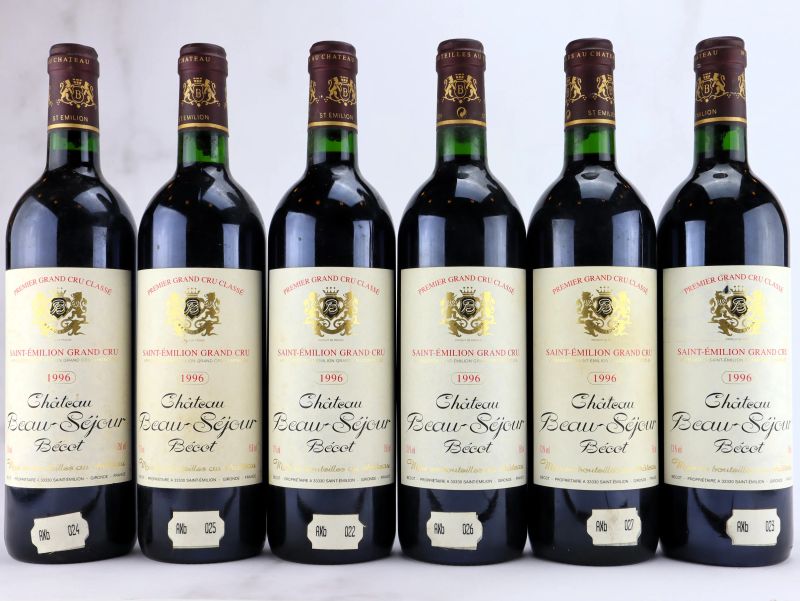 



Ch&acirc;teau Beau Sejour Becot 1996  - Auction ALCHIMIA - Fine and Rare Wine - Pandolfini Casa d'Aste