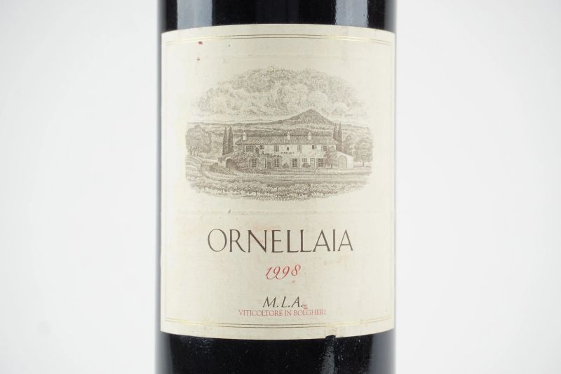Ornellaia 1998  - Asta ASTA A TEMPO | Smart Wine - Pandolfini Casa d'Aste