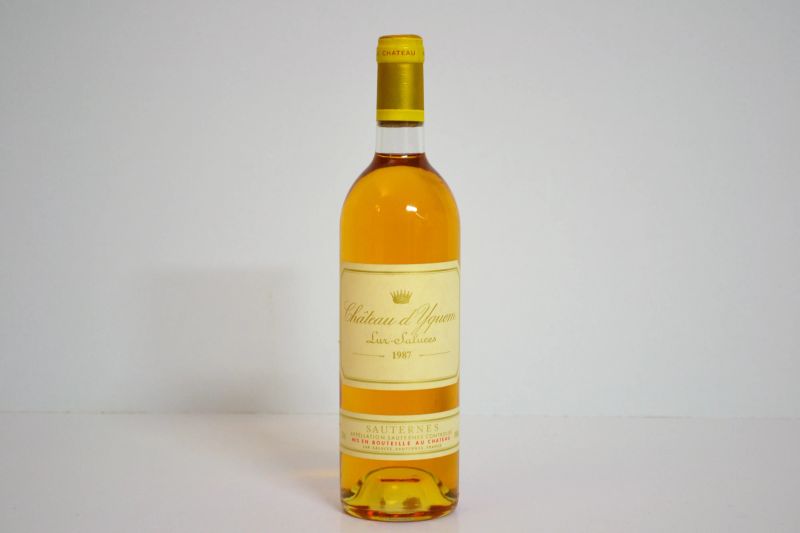 Ch&acirc;teau d&rsquo;Yquem 1987  - Asta ASTA A TEMPO | Smart Wine - Pandolfini Casa d'Aste