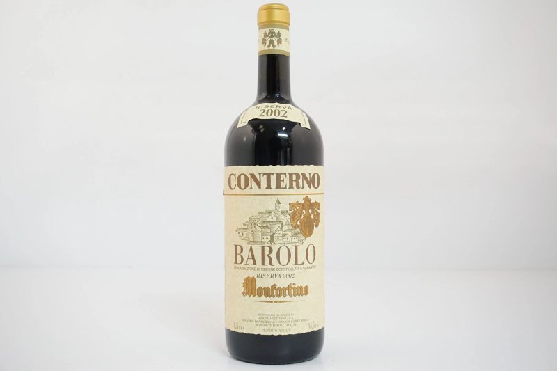 Barolo Monfortino Riserva Giacomo Conterno 2002  - Auction FINE WINES AND SPIRITS - Pandolfini Casa d'Aste