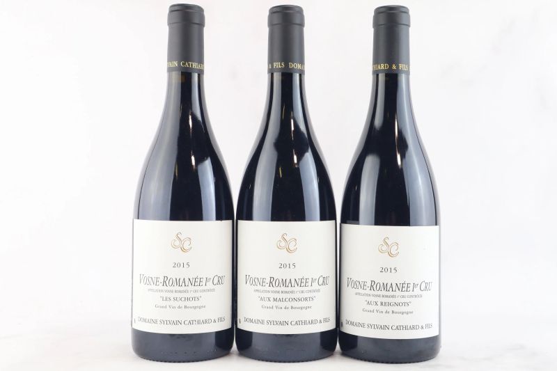 



Selezione Vosne-Roman&eacute;e Domaine Sylvain Cathiard 2015  - Asta La Joie du Vin - Vini Pregiati e da Collezione - Pandolfini Casa d'Aste