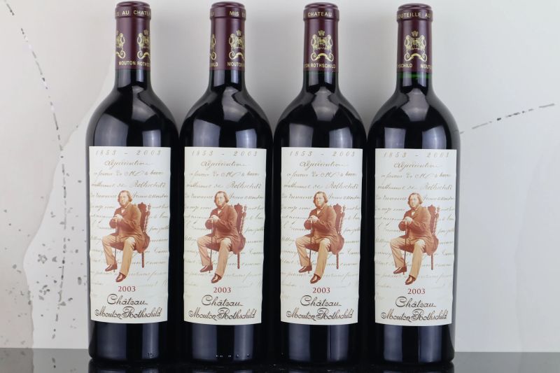 



Ch&acirc;teau Mouton Rothschild 2003  - Auction FORMA - Fine and Rare Wine - Pandolfini Casa d'Aste