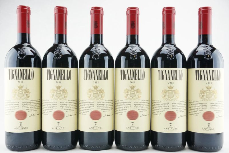 Tignanello Antinori 2018  - Auction THE SIGNIFICANCE OF PASSION - Fine and Rare Wine - Pandolfini Casa d'Aste