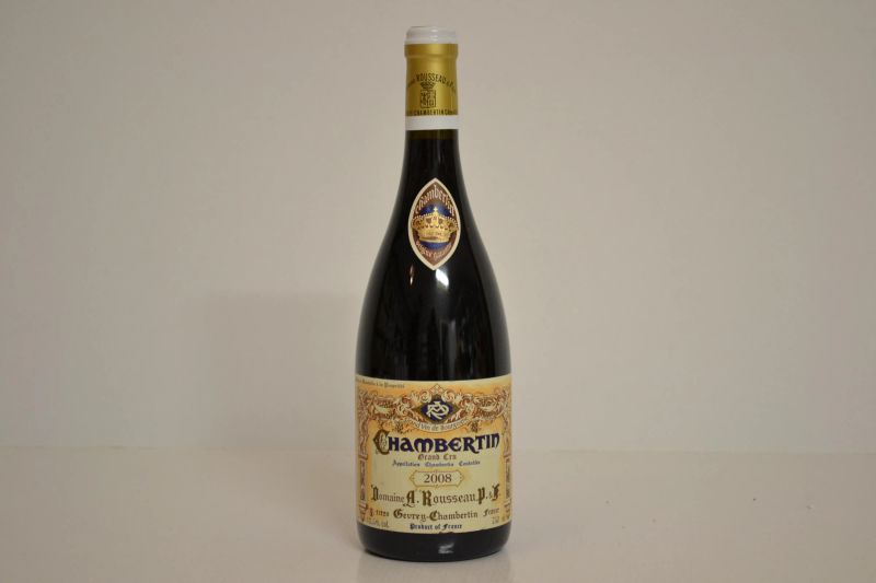 Chambertin Domaine Armand Rousseau 2008  - Auction  An Exceptional Selection of International Wines and Spirits from Private Collections - Pandolfini Casa d'Aste