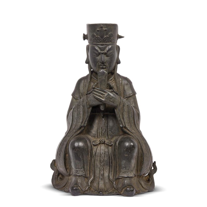 A SCULPTURE, CHINA, MING DYNASTY, 17TH CENTURY  - Auction Asian Art | &#19996;&#26041;&#33402;&#26415; - Pandolfini Casa d'Aste