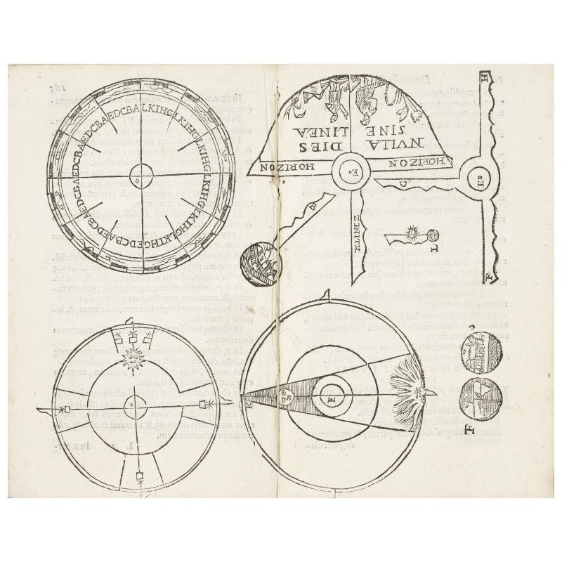 Sacrobosco, Giovanni. Sphaera emendata. Venezia, Scoto, 1574.  - Asta LIBRI, MANOSCRITTI, AUTOGRAFI E STAMPE - Pandolfini Casa d'Aste