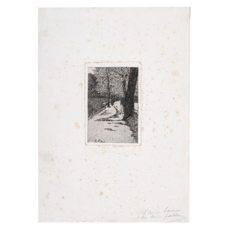 Giovanni Fattori  - Asta WORKS ON PAPER - Pandolfini Casa d'Aste