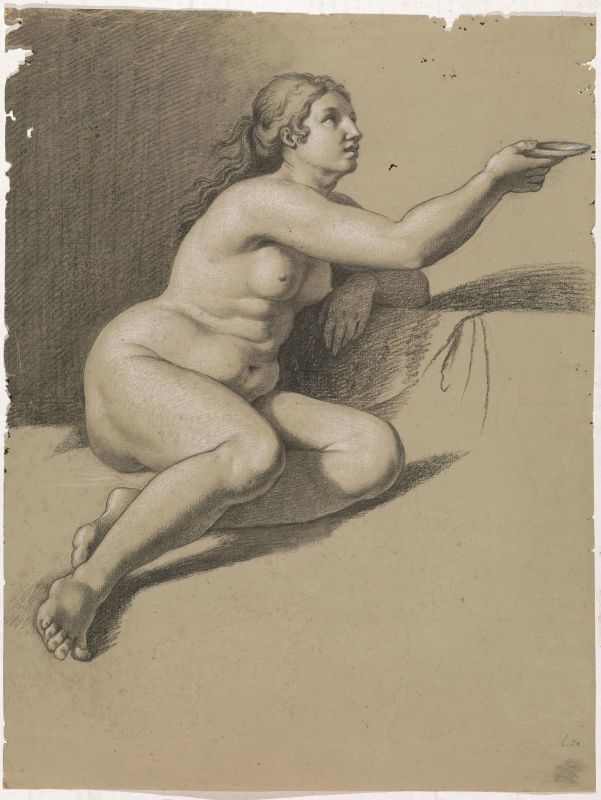 Scuola italiana, inizio sec. XIX  - Auction Works on paper: 15th to 19th century drawings, paintings and prints - Pandolfini Casa d'Aste