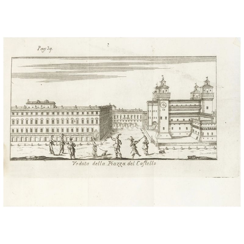 Frizzi, Antonio. Guida del forestiere per la città di Ferrara. Ferrara, Pomatelli, 1787.  - Auction BOOKS, MANUSCRIPTS,  AUTOGRAPHS AND PRINTS - Pandolfini Casa d'Aste