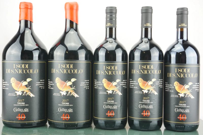 I Sodi di San Niccol&ograve; Castellare di Castellina 2017  - Auction LA RAFFINATEZZA DELLA COMPLESSITA' - Fine and Rare Wine - Pandolfini Casa d'Aste