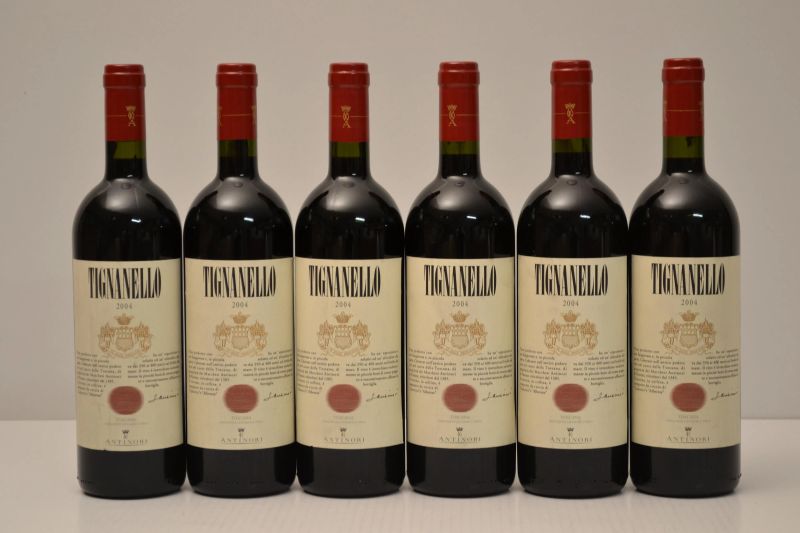 Tignanello Antinori 2004  - Auction An Extraordinary Selection of Finest Wines from Italian Cellars - Pandolfini Casa d'Aste