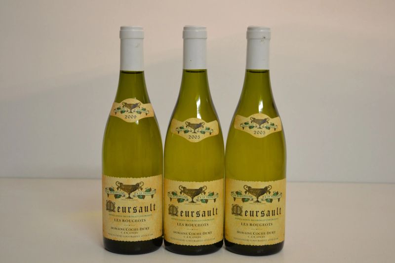 Meursault Les Rougeots Domaine J.-F. Coche Dury  - Asta Una Prestigiosa Selezione di Vini e Distillati da Collezioni Private - Pandolfini Casa d'Aste