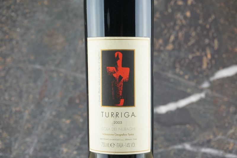 Turriga Argiolas 2003  - Asta Smart Wine 2.0 | Click & Drink - Pandolfini Casa d'Aste