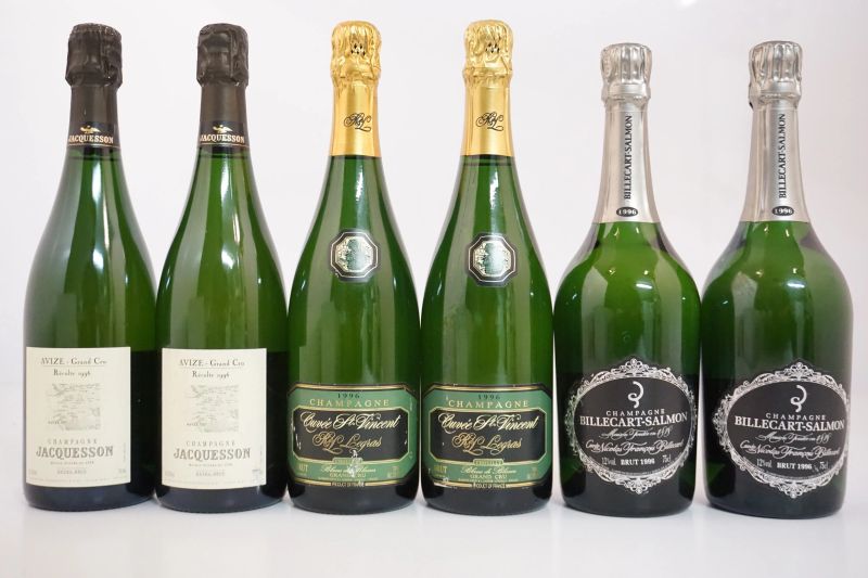      Selezione Champagne 1996   - Asta Vini Pregiati e Distillati da Collezione - Pandolfini Casa d'Aste