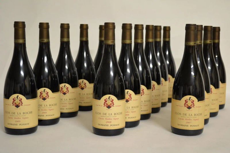 Clos De La Roche Cuvee Vieilles Vignes Domaine Ponsot                        - Asta La passione di una vita. Vini pregiati dalla cantina dell' Enoteca Marcucci - Pandolfini Casa d'Aste