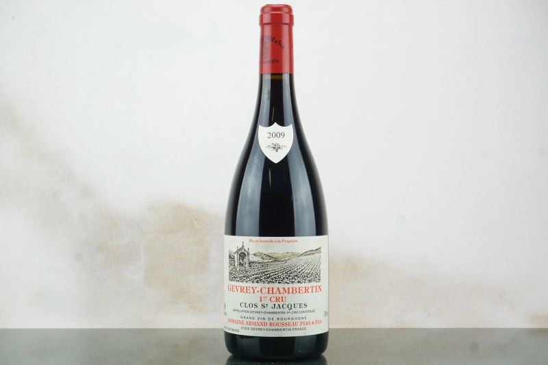 Gevrey-Chambertin Clos Saint-Jacques Domaine Armand Rousseau 2009  - Auction LA RAFFINATEZZA DELLA COMPLESSITA' - Fine and Rare Wine - Pandolfini Casa d'Aste