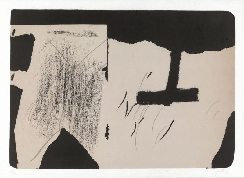 Tapies, Antoni  - Auction Prints and Drawings from XVI to XX century - Books and Autographs - Pandolfini Casa d'Aste