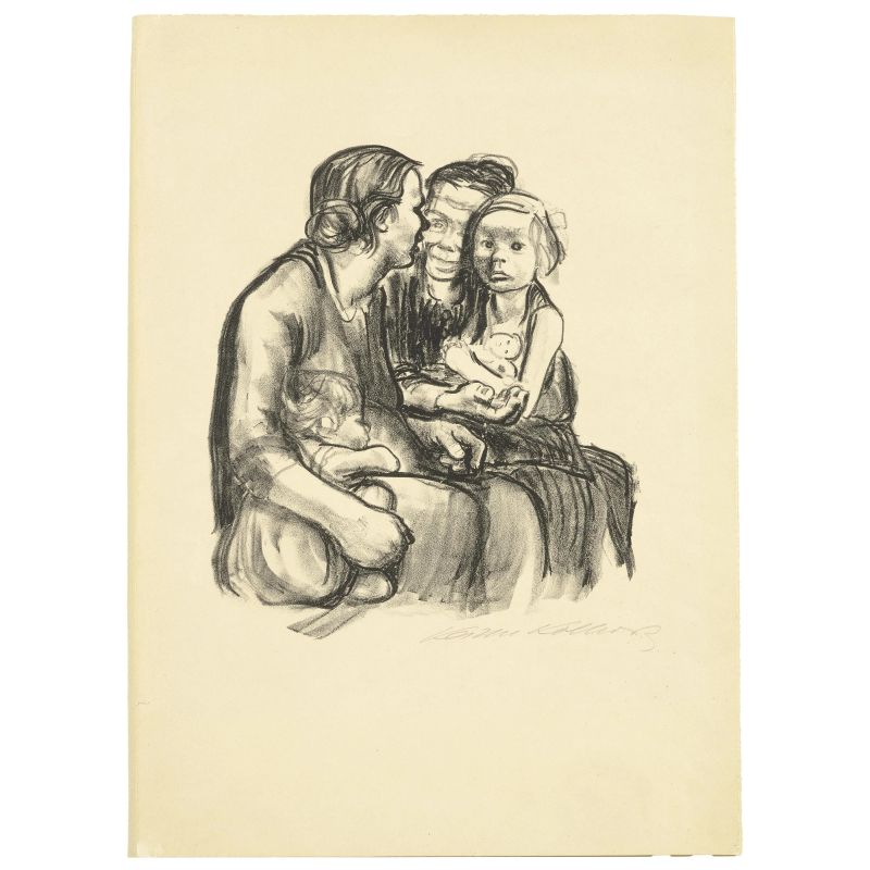 



K&auml;the Schmidt Kollwitz   - Asta WORKS ON PAPER - Pandolfini Casa d'Aste