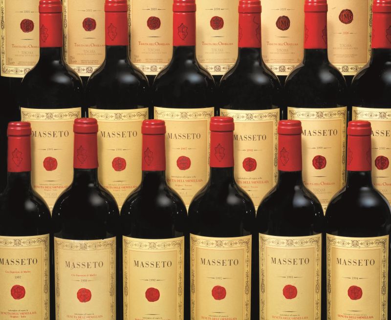 Masseto  - Auction  An Exceptional Selection of International Wines and Spirits from Private Collections - Pandolfini Casa d'Aste