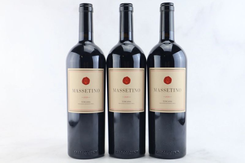 Massetino 2020  - Asta La Joie du Vin - Vini Pregiati e da Collezione - Pandolfini Casa d'Aste