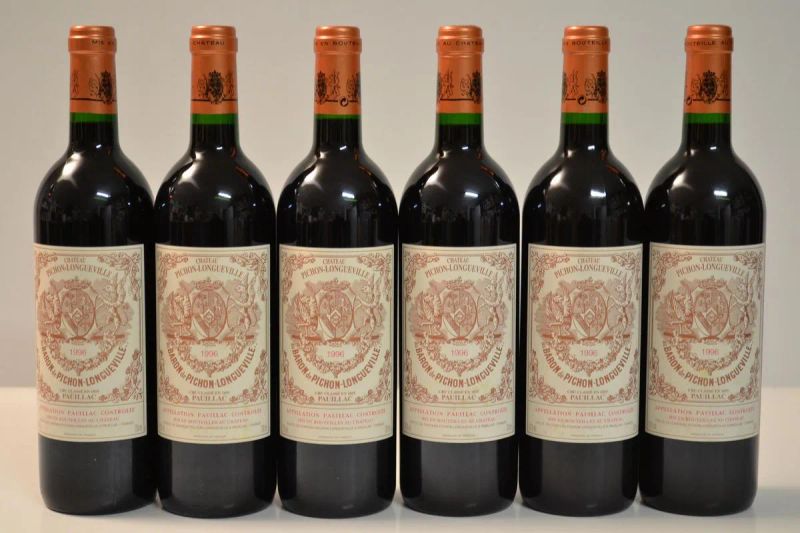 Chateau Baron de Pichon Longueville 1996  - Asta Vini da Collezione da Importanti Cantine Private Italiane - Pandolfini Casa d'Aste