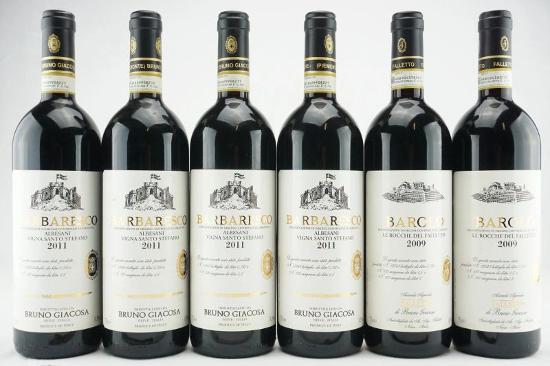 Selezione Etichetta Bianca Bruno Giacosa  - Auction THE SIGNIFICANCE OF PASSION - Fine and Rare Wine - Pandolfini Casa d'Aste