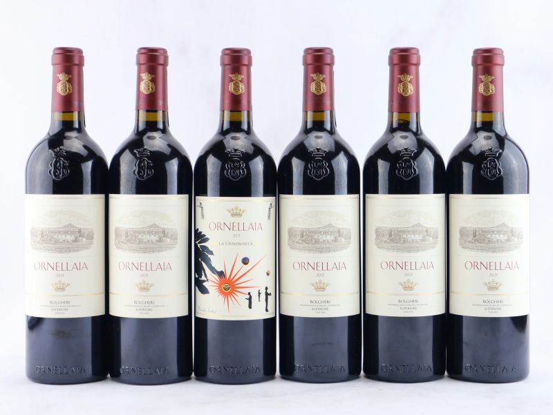 



Ornellaia 2021  - Auction ALCHIMIA - Fine and Rare Wine - Pandolfini Casa d'Aste