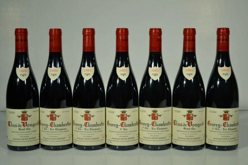 Selezione Domaine Denis Mortet 2003  - Auction Finest and Rarest Wines - Pandolfini Casa d'Aste