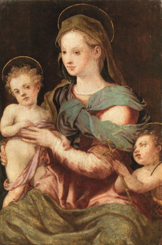 Scuola toscana, sec. XVI  - Auction ARCADE| 16th TO 20th CENTURY PAINTINGS - Pandolfini Casa d'Aste