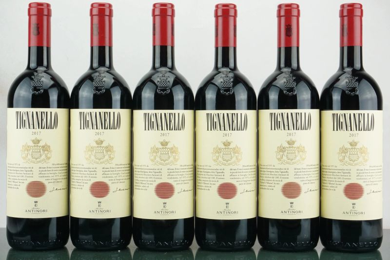 Tignanello Antinori 2017  - Auction LA RAFFINATEZZA DELLA COMPLESSITA' - Fine and Rare Wine - Pandolfini Casa d'Aste
