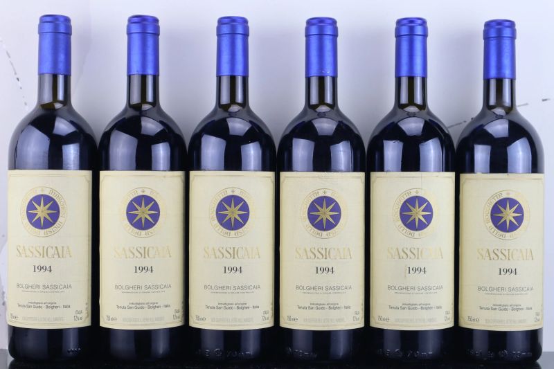 



Sassicaia Tenuta San Guido 1994  - Auction FORMA - Fine and Rare Wine - Pandolfini Casa d'Aste