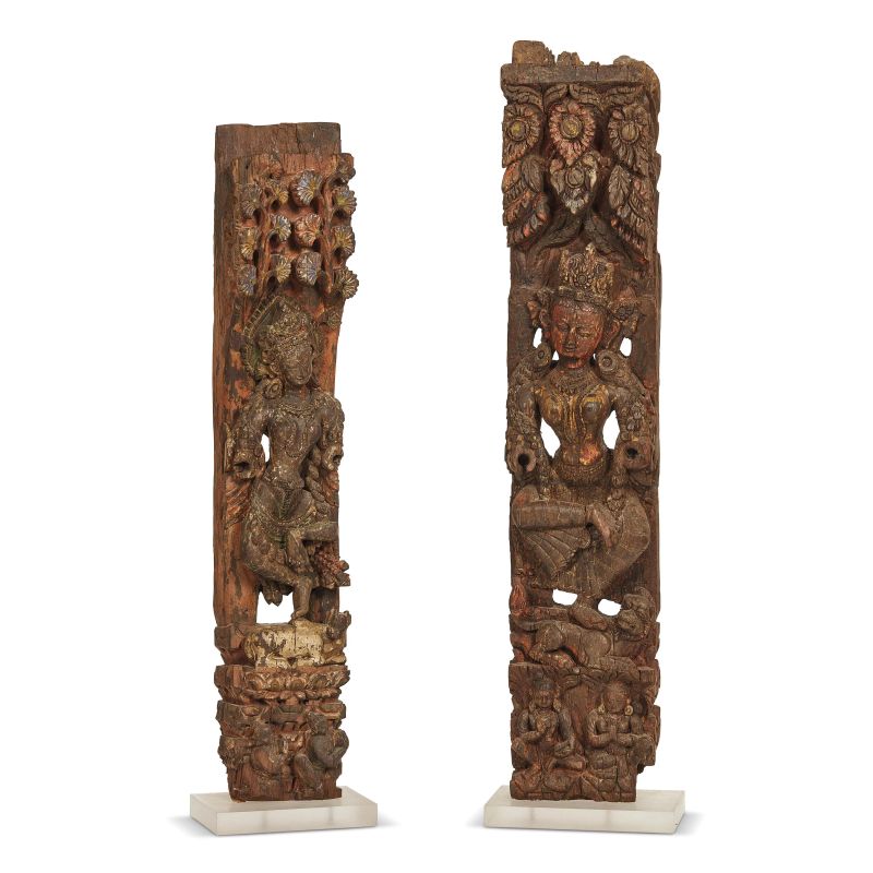 TWO SCULPTURES, NEPAL, 15TH-16TH CENTURIES  - Auction Asian Art | &#19996;&#26041;&#33402;&#26415; - Pandolfini Casa d'Aste