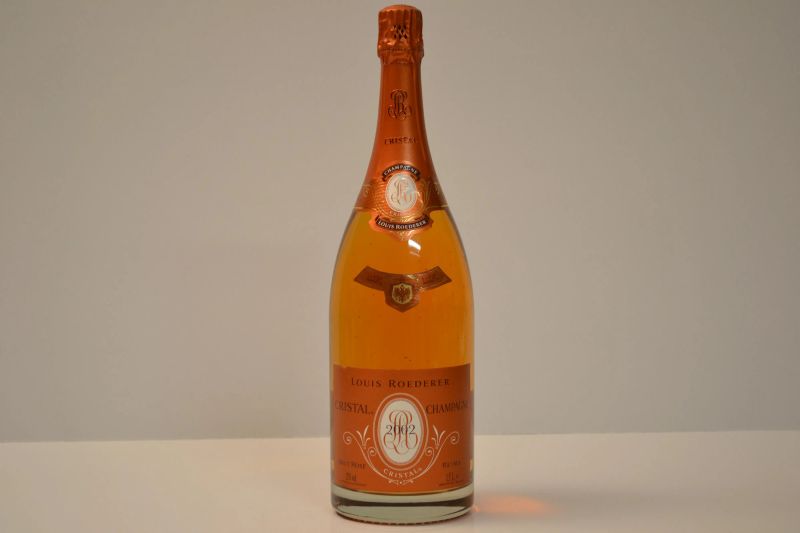 Cristal Rose Louis Roederer 2002  - Auction the excellence of italian and international wines from selected cellars - Pandolfini Casa d'Aste