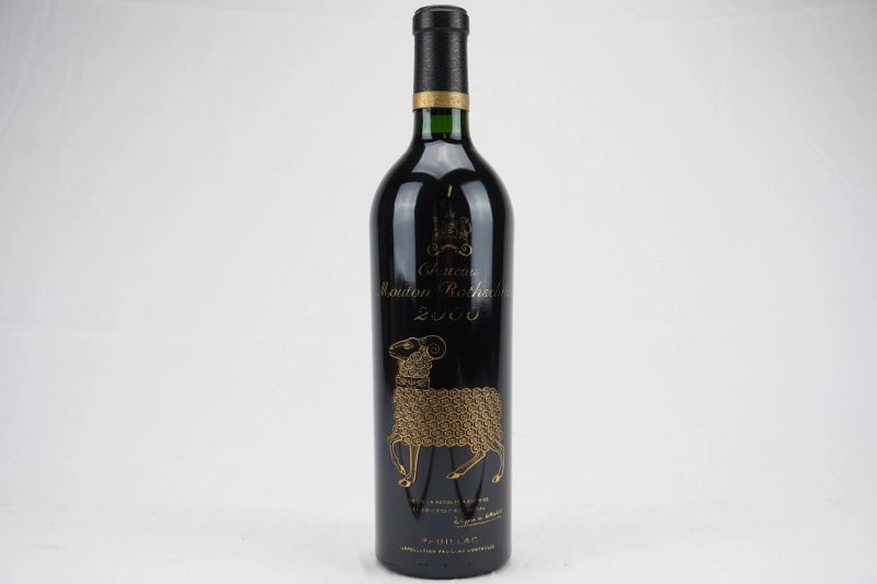      Ch&acirc;teau Mouton Rothschild 2000   - Auction Il Fascino e l'Eleganza - A journey through the best Italian and French Wines - Pandolfini Casa d'Aste