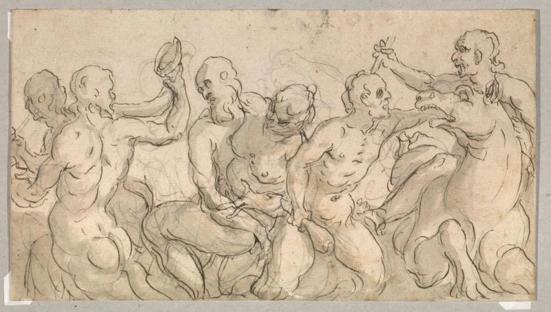 Scuola veneta, sec. XVII  - Auction Works on paper: 15th to 19th century drawings, paintings and prints - Pandolfini Casa d'Aste