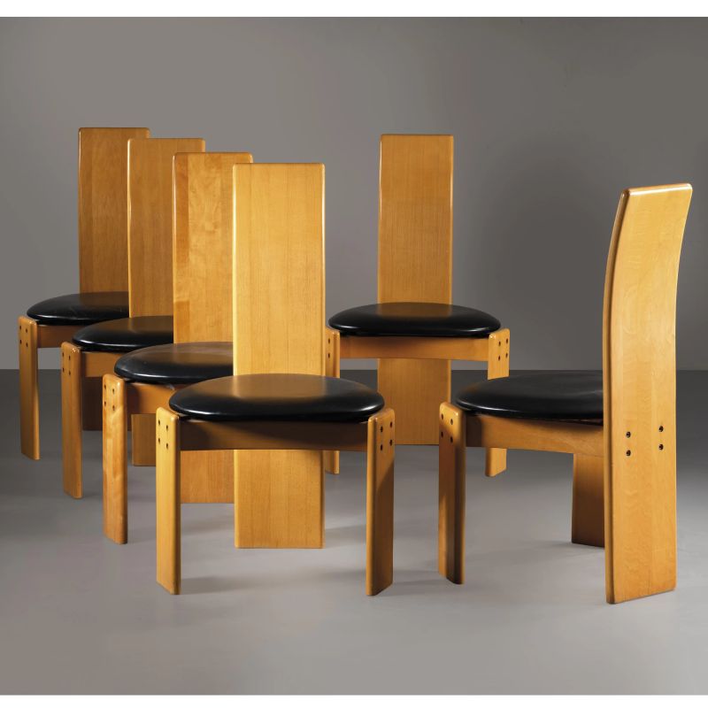 



SEI SEDIE  - Asta DESIGN E ARTI DECORATIVE DEL '900 - Pandolfini Casa d'Aste