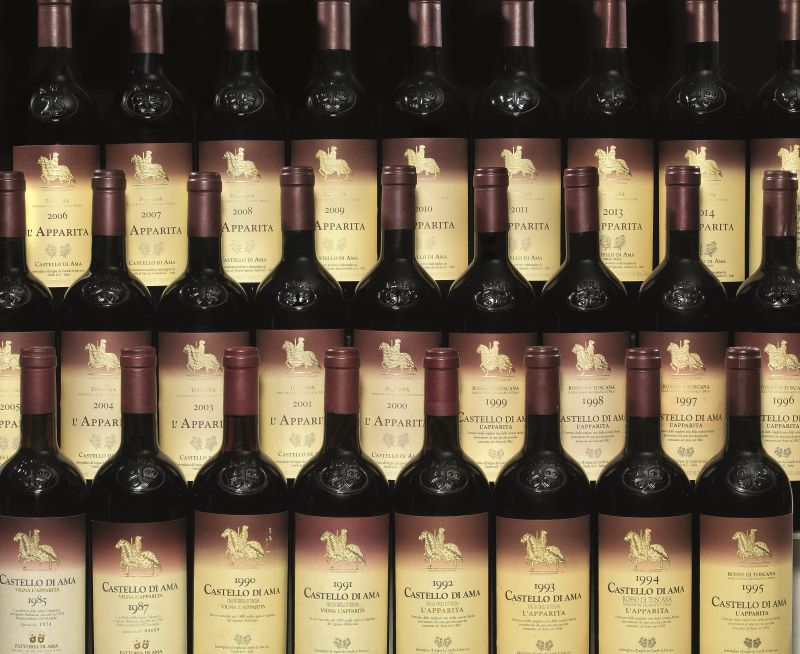      L'Apparita Castello di Ama    - Auction Wine&Spirits - Pandolfini Casa d'Aste
