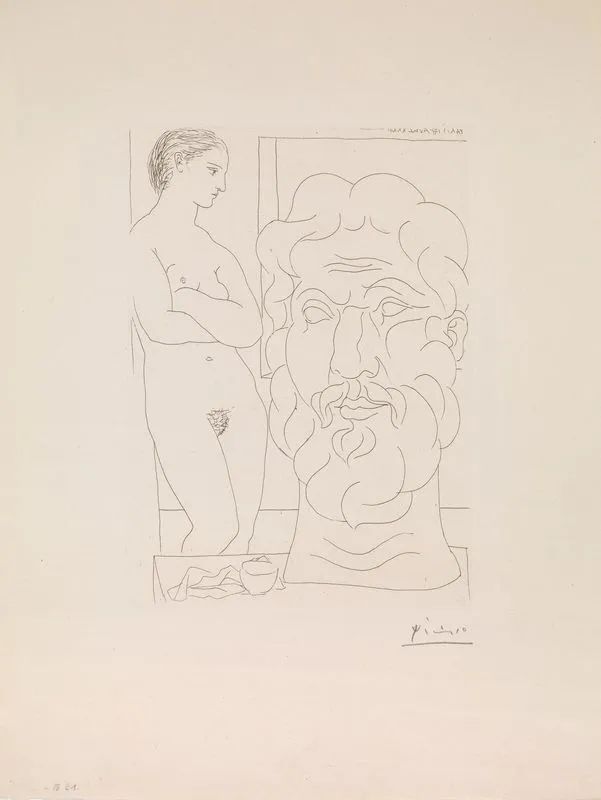 Pablo Picasso  - Asta Stampe e disegni moderni e contemporanei da una collezione italiana - III - Pandolfini Casa d'Aste