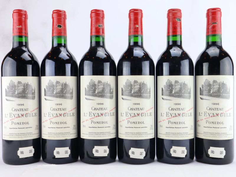 



Ch&acirc;teau L'Evangile 1996  - Auction ALCHIMIA - Fine and Rare Wine - Pandolfini Casa d'Aste