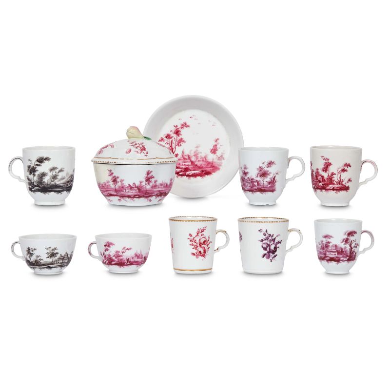 



ASSORTIMENTO DA CAFF&Egrave;, DOCCIA, MANIFATTURA GINORI, 1790-1810 CIRCA  - Asta CERAMICA. MAIOLICHE E PORCELLANE DAL RINASCIMENTO AL SETTECENTO - Pandolfini Casa d'Aste