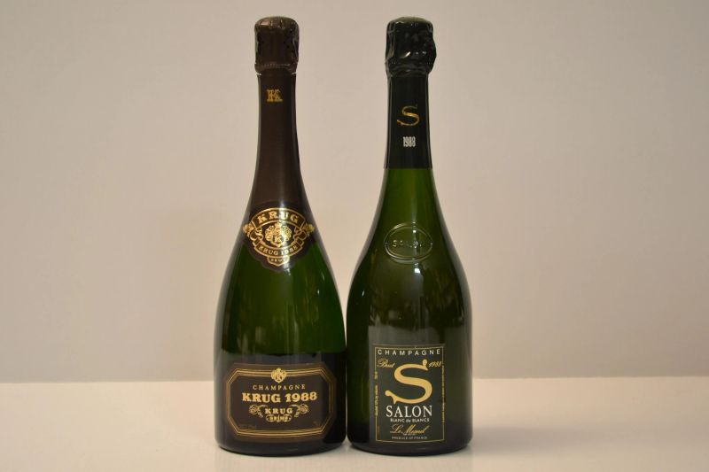 Selezione Champagne 1988  - Asta L'Eccellenza dei Vini Italiani ed Esteri da Cantine selezionate - Pandolfini Casa d'Aste