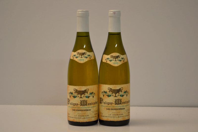 Puligny-Montrachet Les Enseigneres Domaine J.-F. Coche Dury 1995  - Auction the excellence of italian and international wines from selected cellars - Pandolfini Casa d'Aste