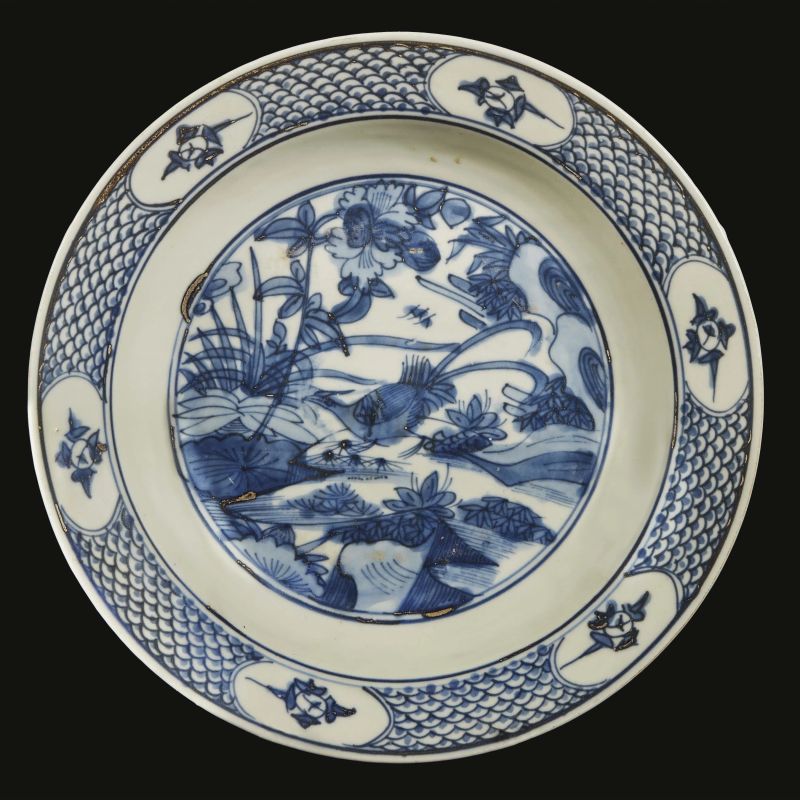 A PLATE, CHINA, MING DYNASTY, 17TH CENTURY  - Auction TIMED AUCTION | Asian Art -&#19996;&#26041;&#33402;&#26415; - Pandolfini Casa d'Aste