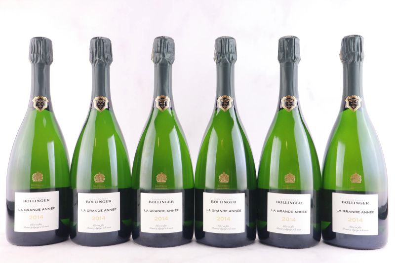 



Bollinger La Grande Ann&eacute;e 2014  - Auction La Joie du Vin - Fine and Rare Wine - Pandolfini Casa d'Aste