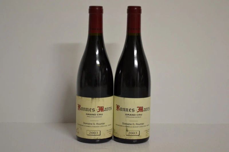 Bonnes-Mares Domaine Georges Roumier 2003  - Auction Finest and Rarest Wines - Pandolfini Casa d'Aste