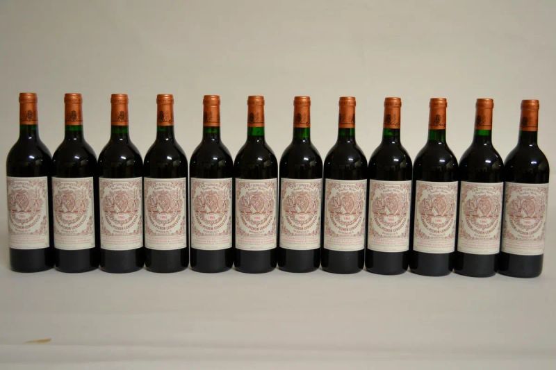 Chateau Baron de Pichon Longueville 1993  - Asta PANDOLFINI PER EXPO 2015: VINI PREGIATI E DA COLLEZIONE - Pandolfini Casa d'Aste