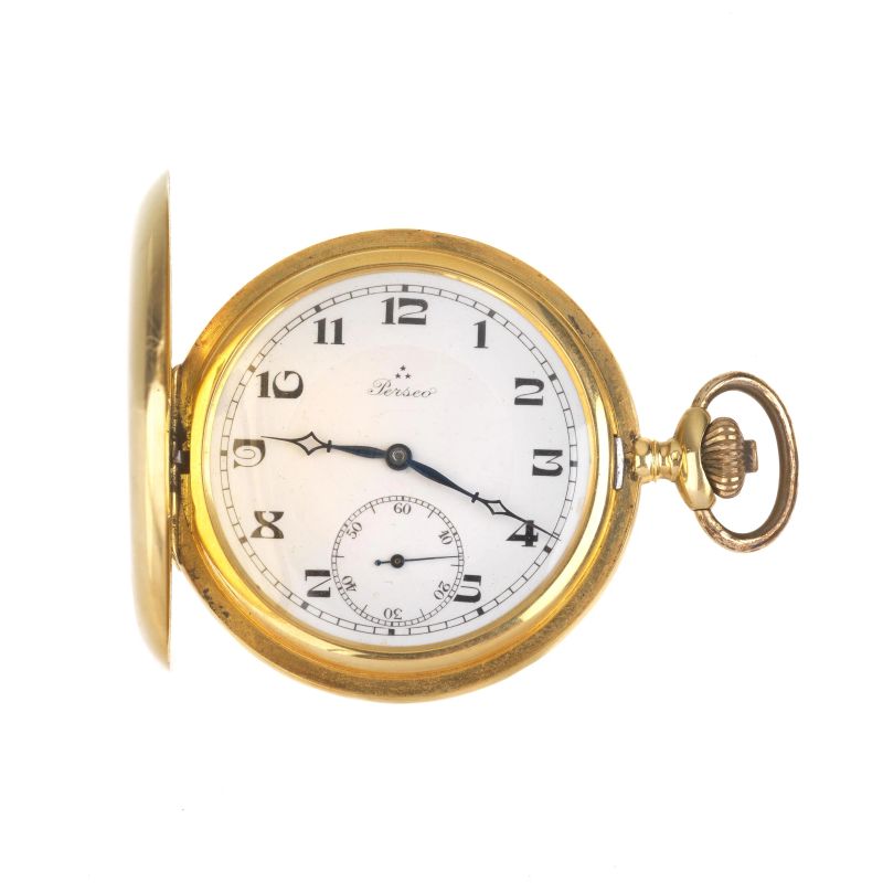 PERSEO OROLOGIO DA TASCA  - Auction TIMED AUCTION | WATCHES AND PENS - Pandolfini Casa d'Aste